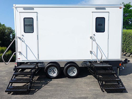 2-Station Luxury Restroom Trailer